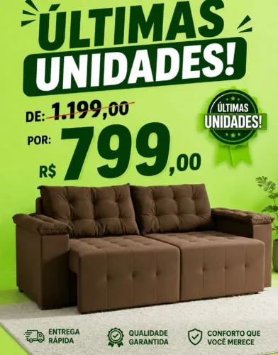 Sofá retrátil ( últimas unidades)