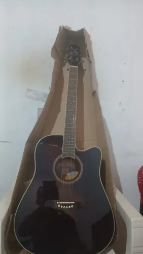 Violão Strinberg Eletroacústico Preto - Ótimo Estado, Som Limpo e Encorpado