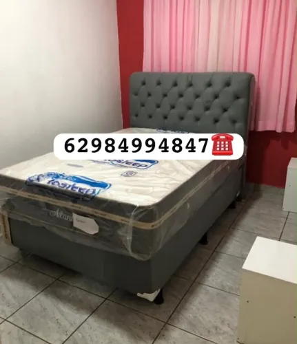 Cama com molas apart