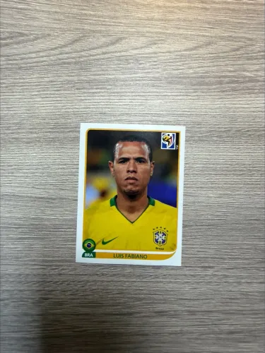 Figurinha da copa de 2010 Luís Fabiano Original/Aceito propostas