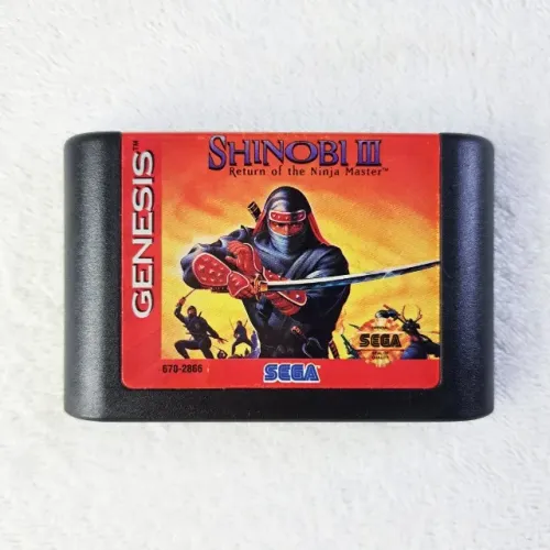 Shinobi III 3 Return of the Ninja Master Original Mega Drive - Americano