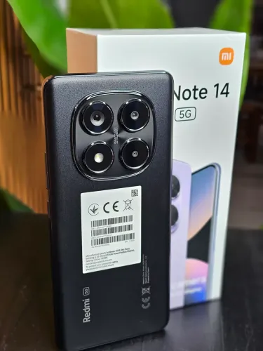 Redmi Note 14 Pro 5G 512GB 12GB RAM Midnight Black Novo Lacrado