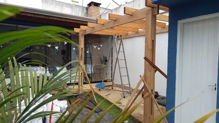 Pergolado com cabentura a Partir 