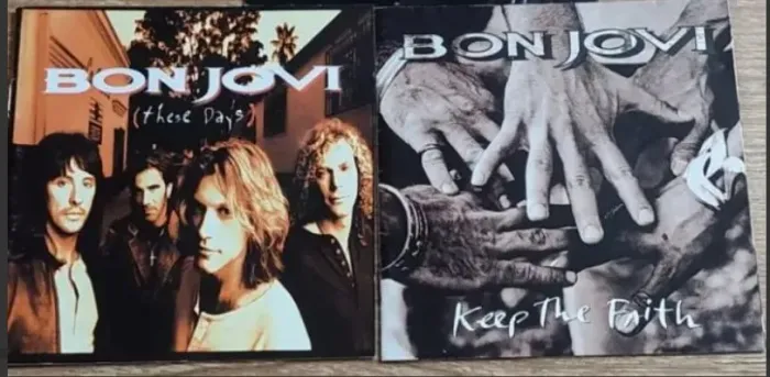 CDs Originais Bon Jovi - Clássicos Imperdíveis para Colecionadores