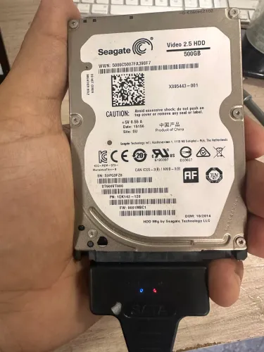 Hd 500gb 100% saúde