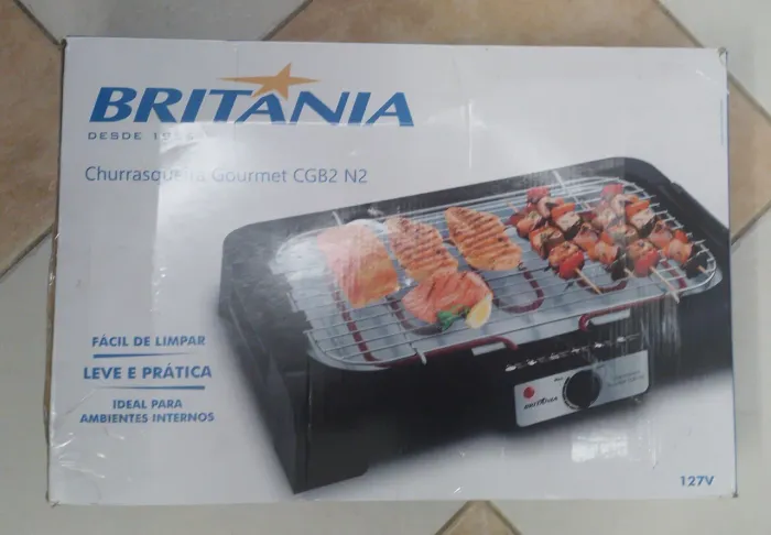 Churrasqueira Elétrica Britânia