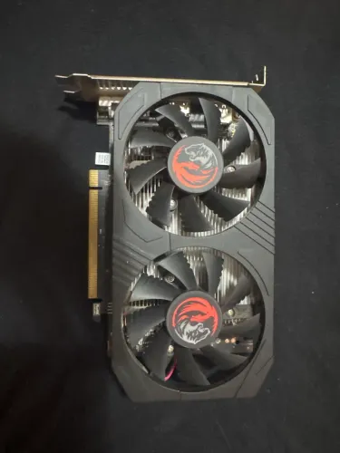 Placa De Vídeo PCYes AMD Radeon RX 550 4GB Dual Fan Com Caixa