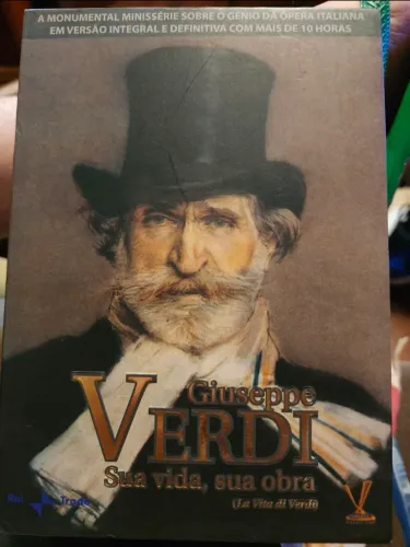 Box Dvd Verdi Sua Vida Sua Obra Versátil 4 DVDs