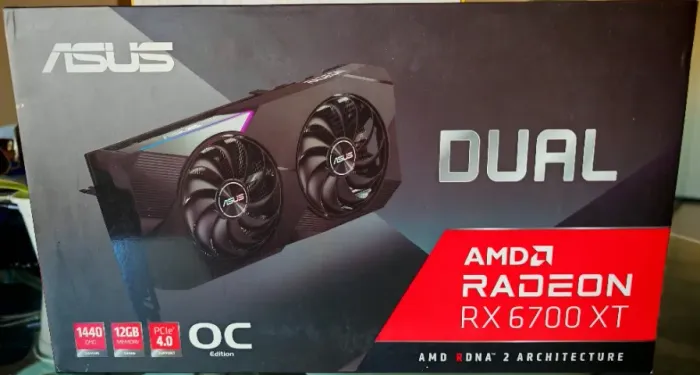 Placa de Vídeo ASUS Radeon RX 6700 XT 12GB GDDR6 - Gamer 1440p, Ray Tracing