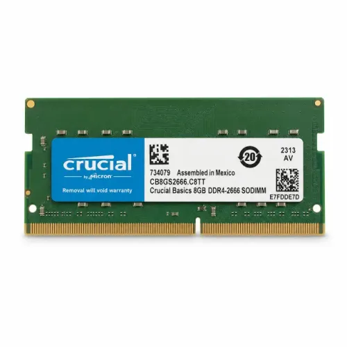 Memória RAM DDR4 Crucial 8GB 2666MHz - CB8GS2666.C8TT