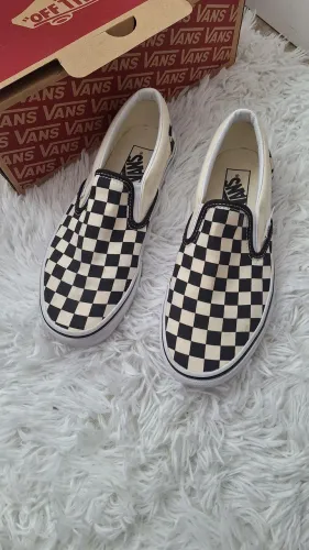 Tênis Vans Clássico Slip-On quadriculado