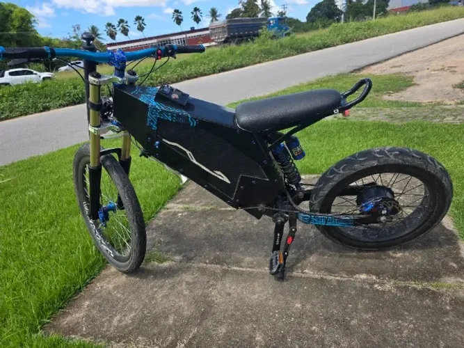 Bicicleta elétrica confortável!