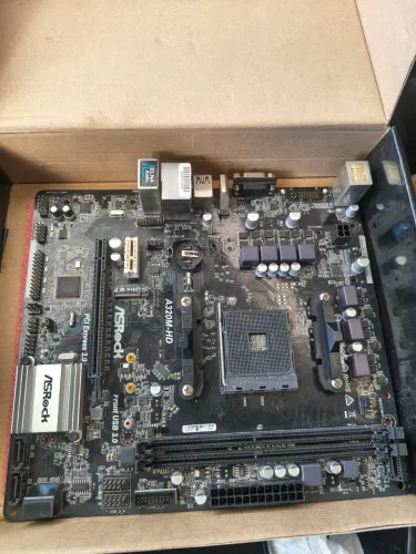 Placa mãe a320m-hd asrock am4