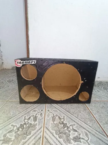 Caixa de Som Trio + Alto-Falante High Vox Tormento 400 RMS