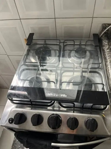 Fogão 4 bocas Brastemp