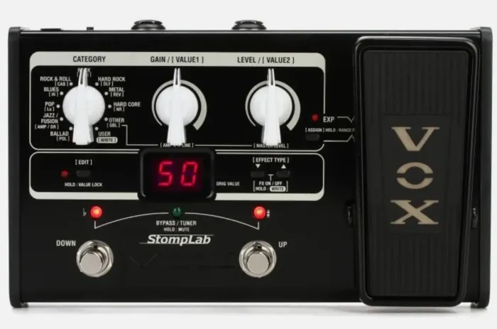 Pedaleira Vox stomplab 2G