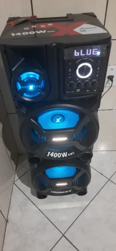 Torre de som Amvox Titan Black aca 1402