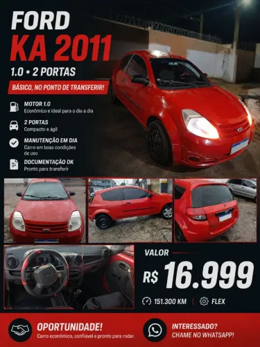 Ford KA 1.0 8v/1.0 8V ST Flex 3P 2011