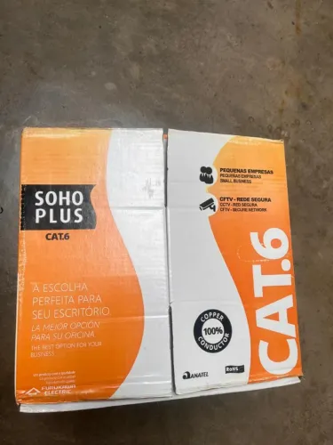Cabo de rede CAT6 SohoPlus Furukawa +100mts