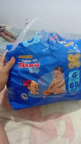 Fralda turma da Mônica 