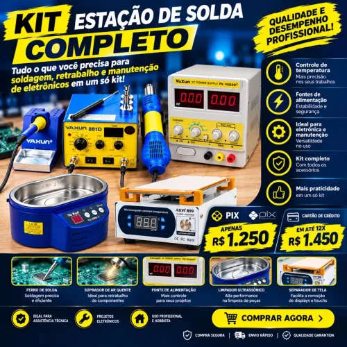 Kit assistência de celular