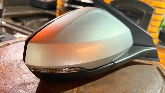 Par retrovisor elétrico completo com moldura Polo/Virtus