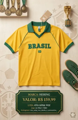 Camiseta seleção 