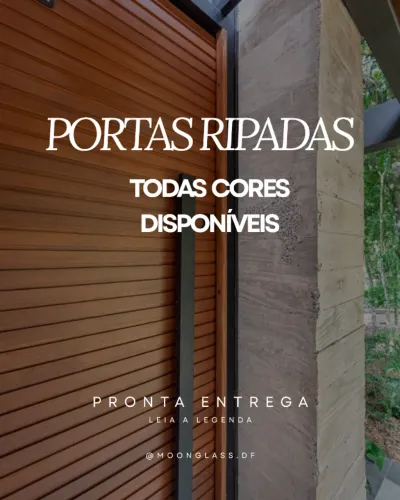 PORTAS RIPADAS, TODAS CORES DISPONÍVEIS - DF E ENTORNO