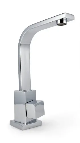 Torneira luxo quadrado arco C 80 Metal R$299,90