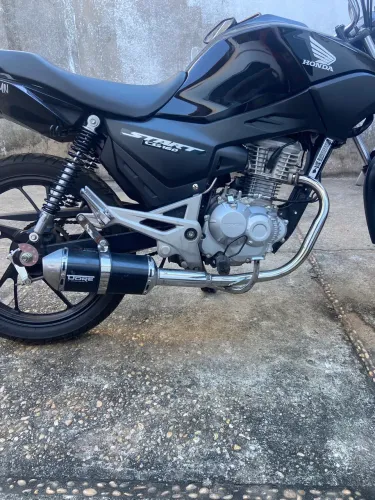 escapamento gemoto 160 dore