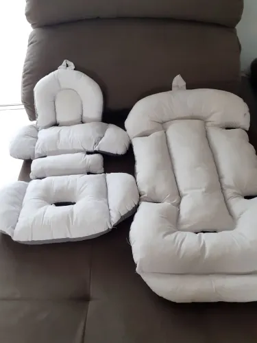 Kit almofada redutora para bebê conforto e carrinho