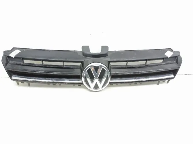 Grade Parochoque Dianteiro Vw Golf Tsi 1.0 2016 2017 Preto