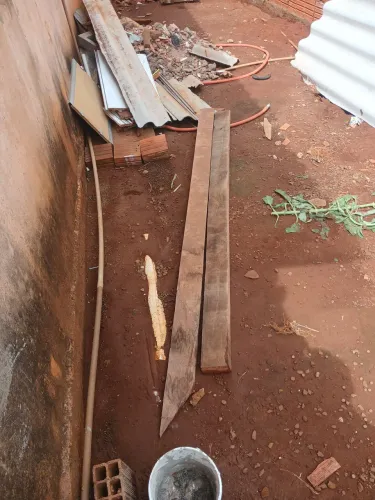 Vigas de peroba 2,10mt