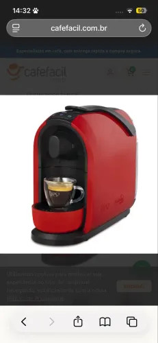 Cafeteira elétrica 3 corações