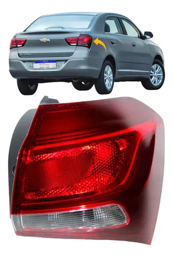 Lanterna Chevrolet Cobalt 2016 2017 2018 2019 2020 Canto L.d Direito Vermelho