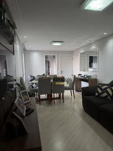 Apartamento com 3 dormitórios à venda, 90 m² por R$ 800.000,00 - Campestre - Santo André/S
