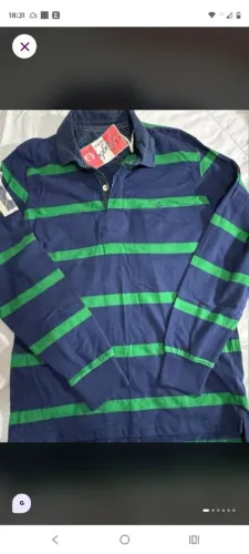 Camisa malha manga longa