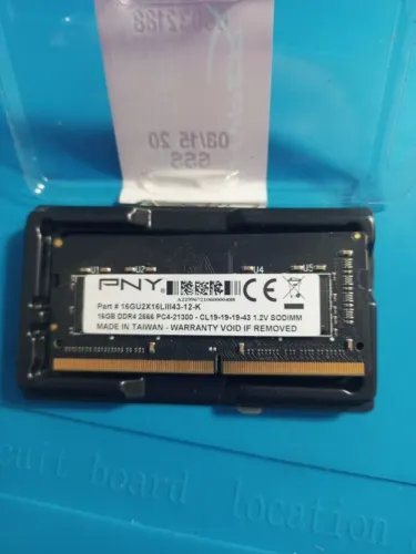 RAM PNY 16GB DDR4 2666MHz SODIMM