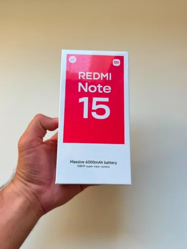 Xiaomi Redmi Note 15 8/256GB novo/lacrado (garantia e parcelamento) 