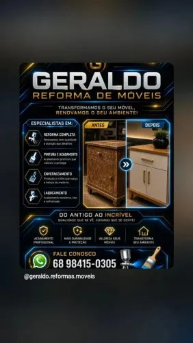 Geraldo Reforma de Móveis - Qualidade e Confiança