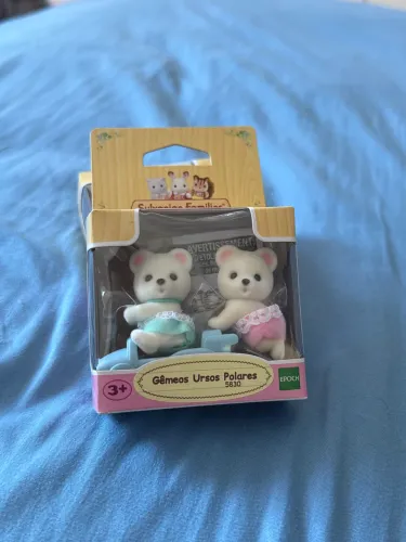 Bebês Gêmeos Sylvanian Families - Ursos Polares 