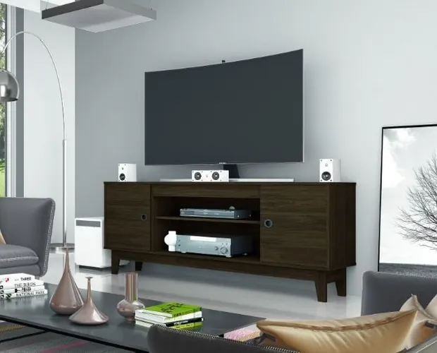 Mega oferta de Rack 1.60 Toronto p/ TV até 65'' pol = Frete e Montagem  Grátis