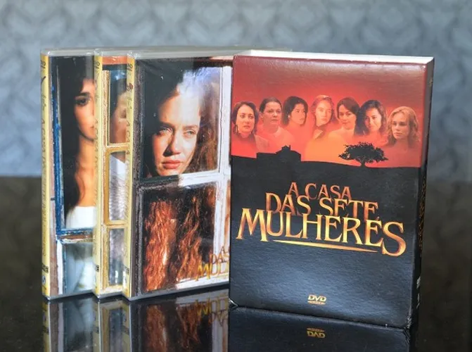 Box DVDs A Casa das 7 Mulheres
