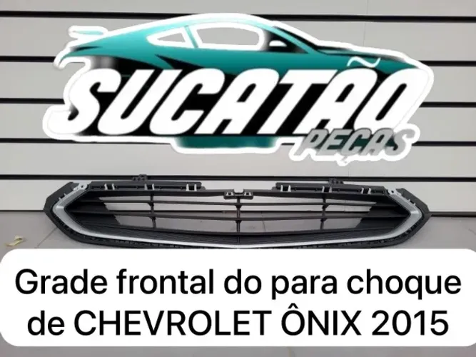 Grade frontal do para choque de Chevrolet ônix 2015