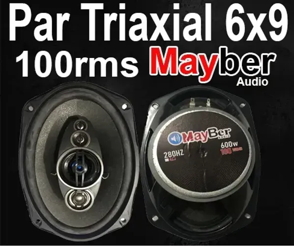 Par De Alto falante 69 Polegadas 100rms Mayber Audio