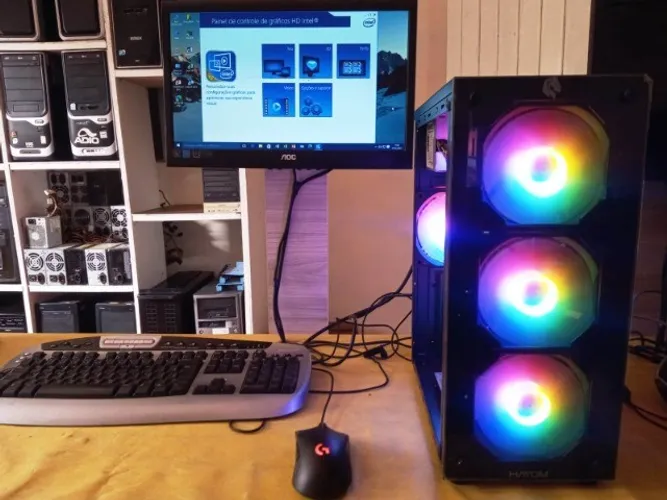 cpu gamer I5+08g+ssd 128gb-valor R$ 2.390,00- a vista ou em 18 X no cartão-crediário em24X