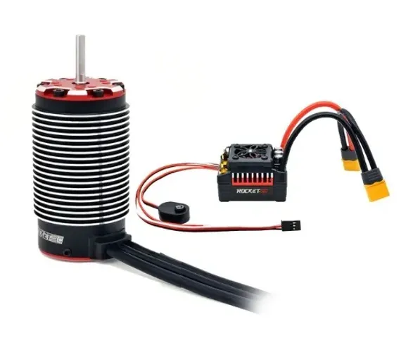 Combo Rocket 6s - Esc 150A e Motor 1850KV Para Rc Automodelo 1/8 - Zerado!