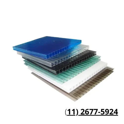 Promoção Chapa de Policarbonato Alveolar - 6mm 1,05x6,00