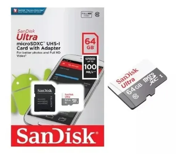 Cartão de memoria 64gb sandisk Original JK eletrônicos