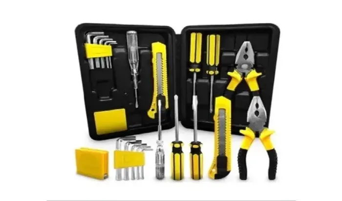 Kit Completo de Ferramentas/Chaves,/Alicates e Trena